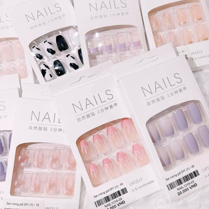 Plain Nails 12pc