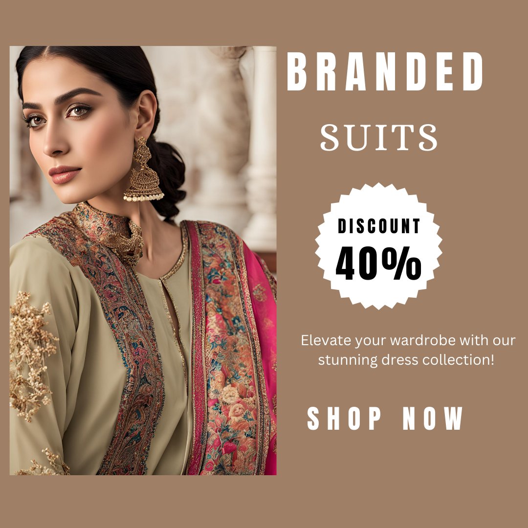 Unstiched Branded Suits