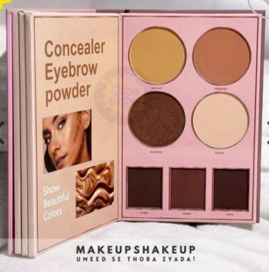 Makeup pallet book 4 in 1