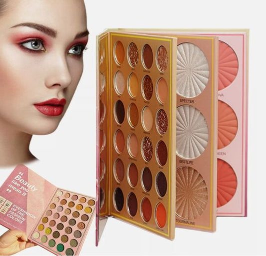 Makeup pallet book 4 in 1