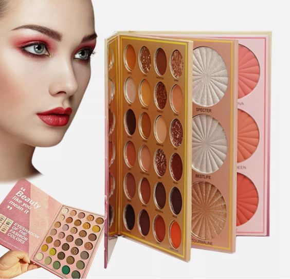 Makeup pallet book 4 in 1